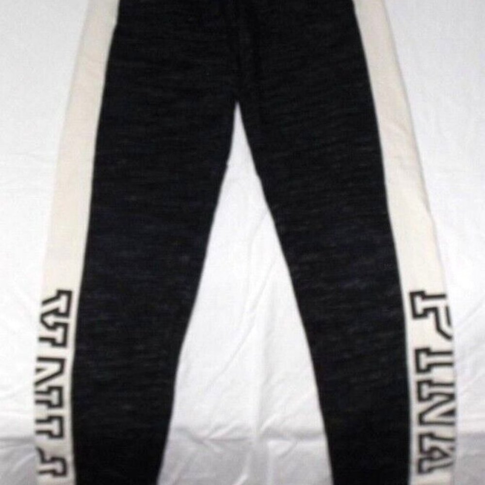 Pink Victoria Secret Womens Sweatpants Black activewear xs  #129